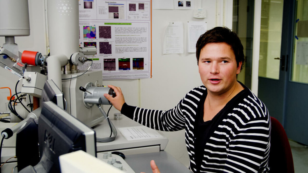 Selvstendig: Oppfinner av selskapet InNano, Stian Hauge, satser fullt og helt på en karriere innen nanoteknologi. Selvstendig: Oppfinner av selskapet InNano, Stian Hauge, satser fullt og helt på en karriere innen nanoteknologi.