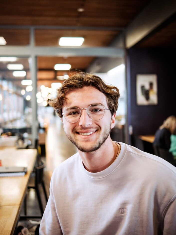 Sjenerte nordmenn: Utvekslingstudenten Gustave Henry opplever at franskmenn er mer åpne om sex enn norske studenter. Sjenerte nordmenn: Utvekslingstudenten Gustave Henry opplever at franskmenn er mer åpne om sex enn norske studenter.