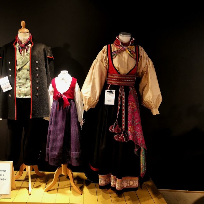 Bunad is Norwegian national dress. Bunad is Norwegian national dress.