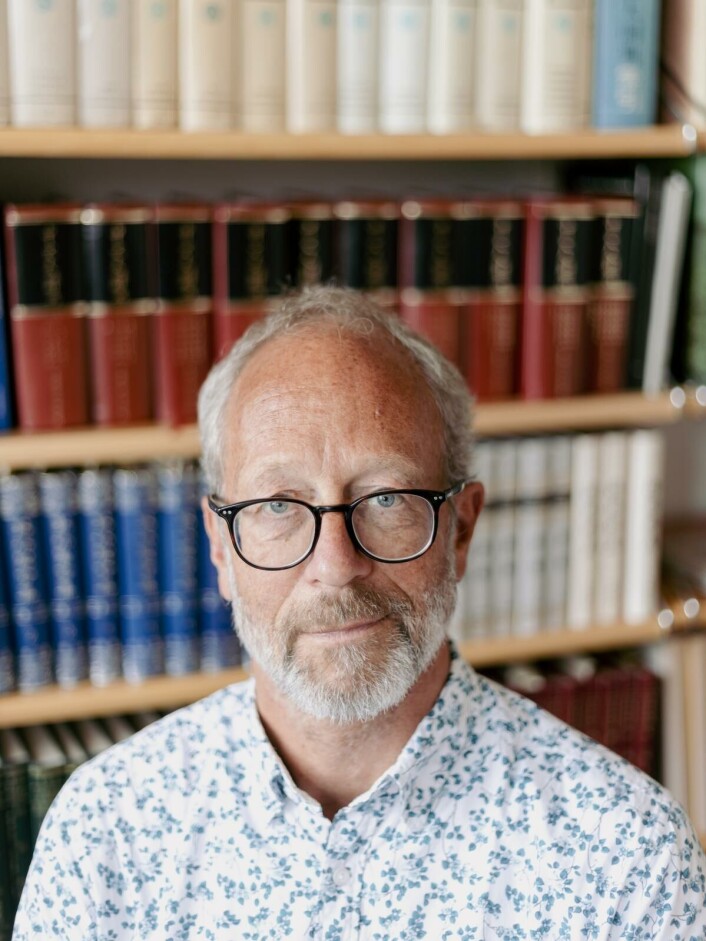 Ny løsning: Leder på institutt for kulturstudier og orientalske studier (IKOS) Rune Svarverud er fornøyd med ny løsning for eksamen på språk. Ny løsning: Leder på institutt for kulturstudier og orientalske studier (IKOS) Rune Svarverud er fornøyd med ny løsning for eksamen på språk.