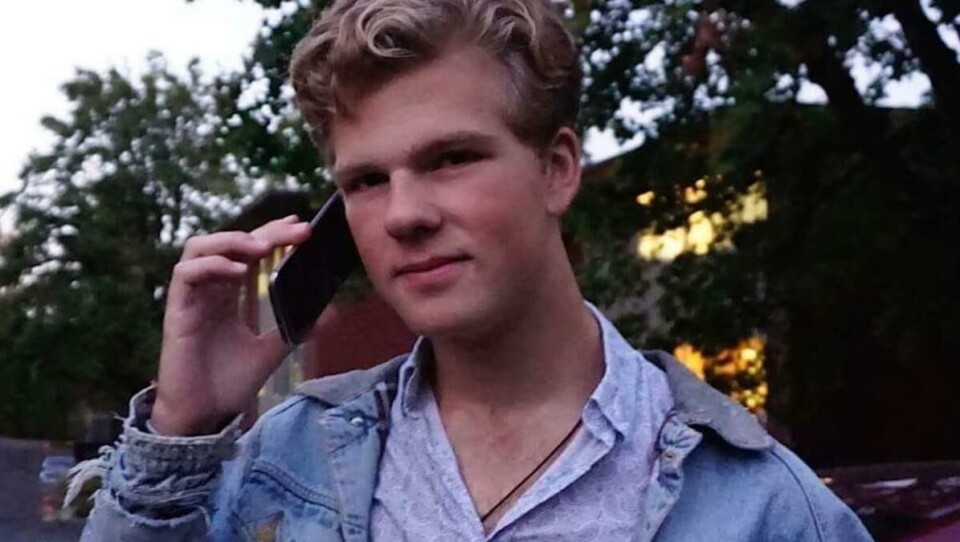 KAN FOR LITE: Aiden Trigg-Hauger (22) tror amerikanske ungdommer kan for lite om sex.