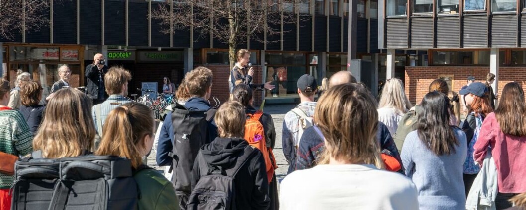 Tar saken i egne hender: Jonas Kittelsen, miljøaktivist og koordinator for XR, vil styrke samholdet mellom professor- og studentengasjement. Tar saken i egne hender: Jonas Kittelsen, miljøaktivist og koordinator for XR, vil styrke samholdet mellom professor- og studentengasjement.