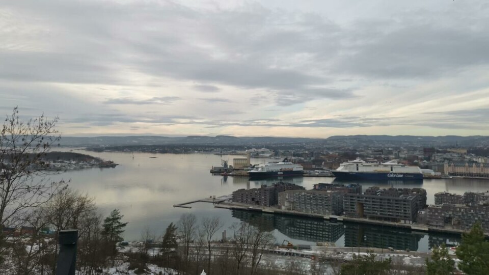 The view from Ekerbergparken