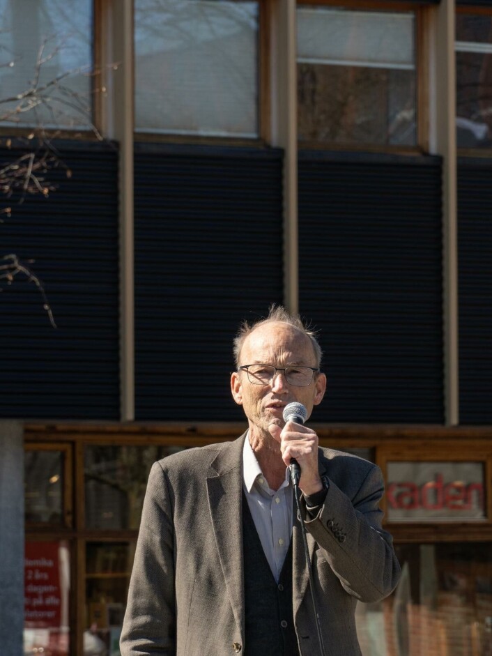 Talte: Professor i sosialantropologi
Thomas Hylland Eriksen. Talte: Professor i sosialantropologi
Thomas Hylland Eriksen.