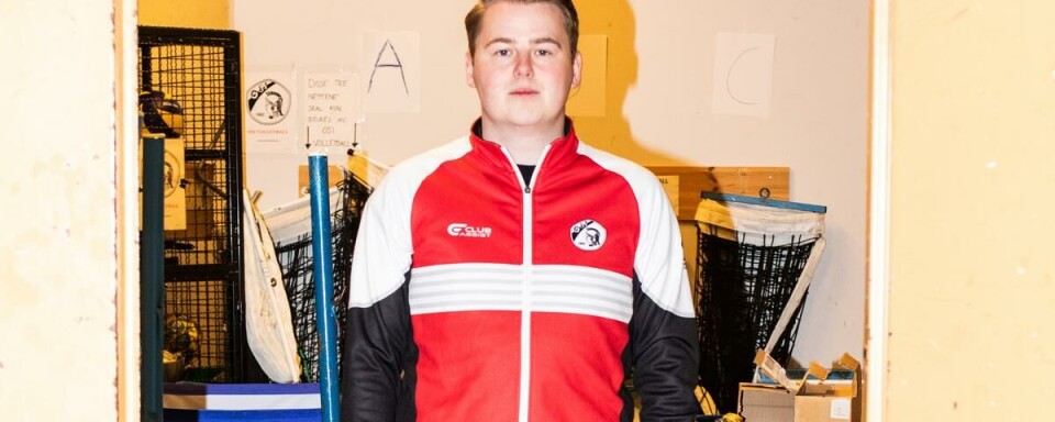 Savner treningsareal: Truls Vestnes og OSI har mange baller, men mangler baner.