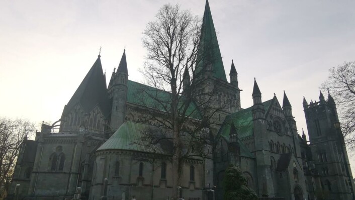 Nidaros Cathedral is a heart of Trondheim Nidaros Cathedral is a heart of Trondheim