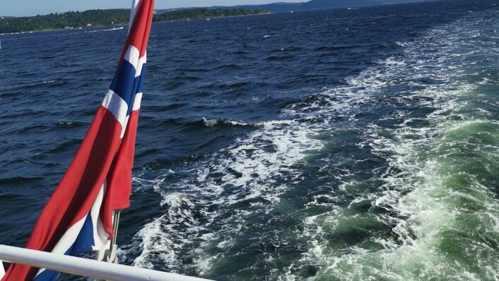 The Lille Herbern ferry from Bygdøy to a small island, where the restaurant is located. The Lille Herbern ferry from Bygdøy to a small island, where the restaurant is located.