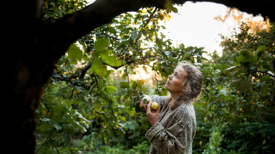 Veteran: Aurora Furuseth har vært med i Studenthagen i tre år. For henne er studenthagen en grønn oase i en ellers hektisk hverdag.