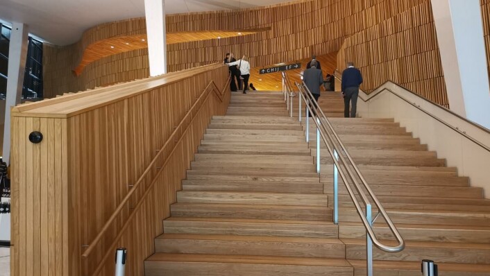 Oslo Operahuset`s interior Oslo Operahuset`s interior