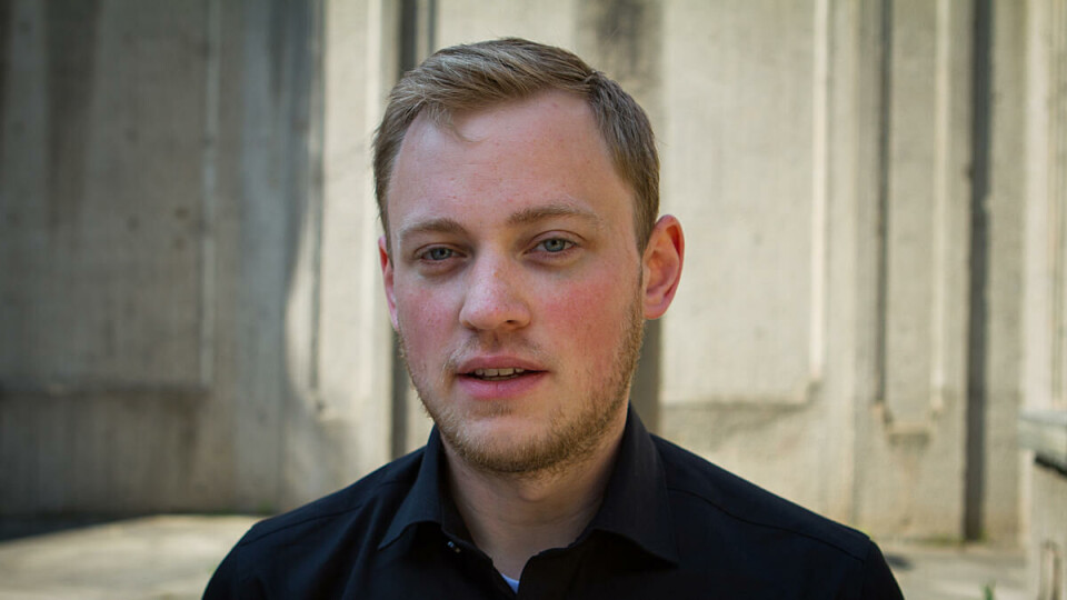 Fersk: Kenneth Moe er Pelikanens første debutant. Foto: Sindri Tyr Hognason