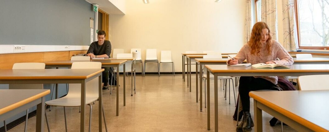 God plass: Lektorstudentene som fordyper seg i tysk holdt meteren før det var kult. God plass: Lektorstudentene som fordyper seg i tysk holdt meteren før det var kult.