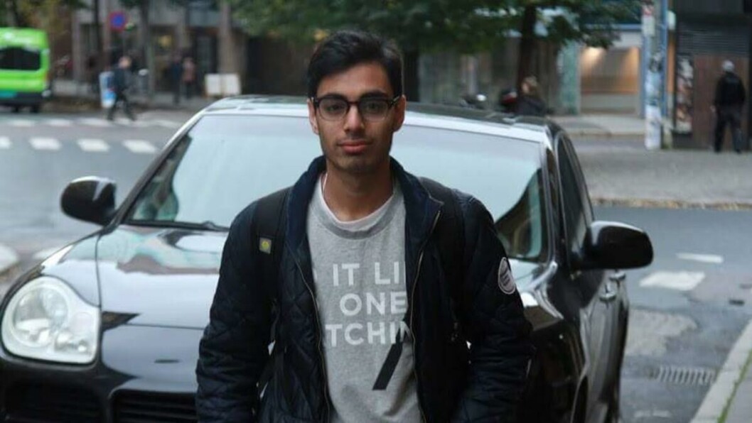 Skuffet: Shivam Sharma synes Oslomet burde ha forberedt seg bedre. Foto: Babeeshan Jeyapalan Skuffet: Shivam Sharma synes Oslomet burde ha forberedt seg bedre. Foto: Babeeshan Jeyapalan