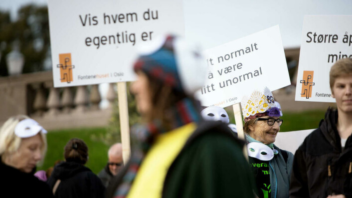 verdensdag for psykisk helse, parade verdensdag for psykisk helse, parade
