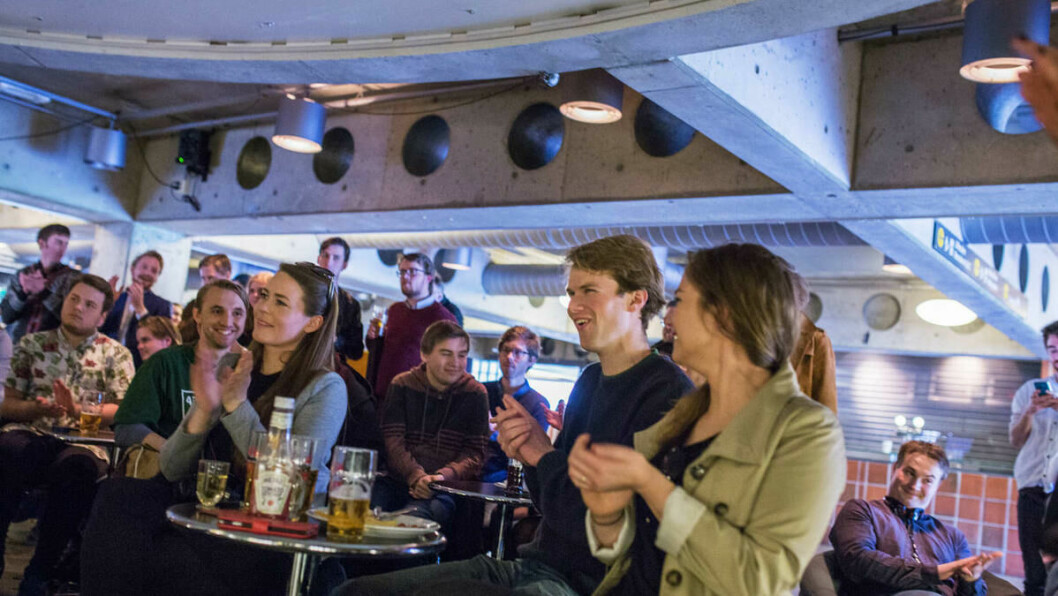 New prices: If you’re a member, prepare for higher prices. Pictured here: student politicians enjoying a beer after the 2016 elections.