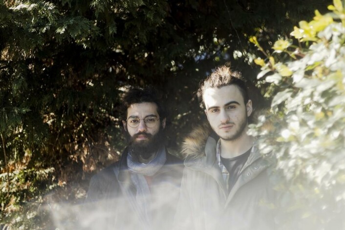 Terrorstudentene: Studentene Caner Perit Özen og Ersin Berke Gök ble fengslet for å protestere på universitetet sitt. FOTO: Sara Aarøen Lien Terrorstudentene: Studentene Caner Perit Özen og Ersin Berke Gök ble fengslet for å protestere på universitetet sitt. FOTO: Sara Aarøen Lien