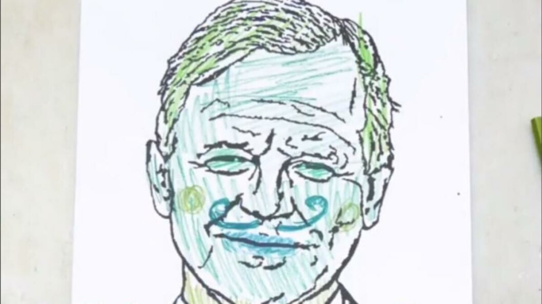 Er dette rektor? De grønne farvestiftene fargelegger tidligere UiO-rektor, Ole Petter Ottersen. Er dette rektor? De grønne farvestiftene fargelegger tidligere UiO-rektor, Ole Petter Ottersen.