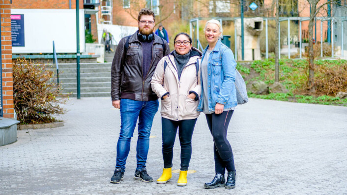 Basic: Logoen er «basic», mener lærerstudentgjengen. Basic: Logoen er «basic», mener lærerstudentgjengen.