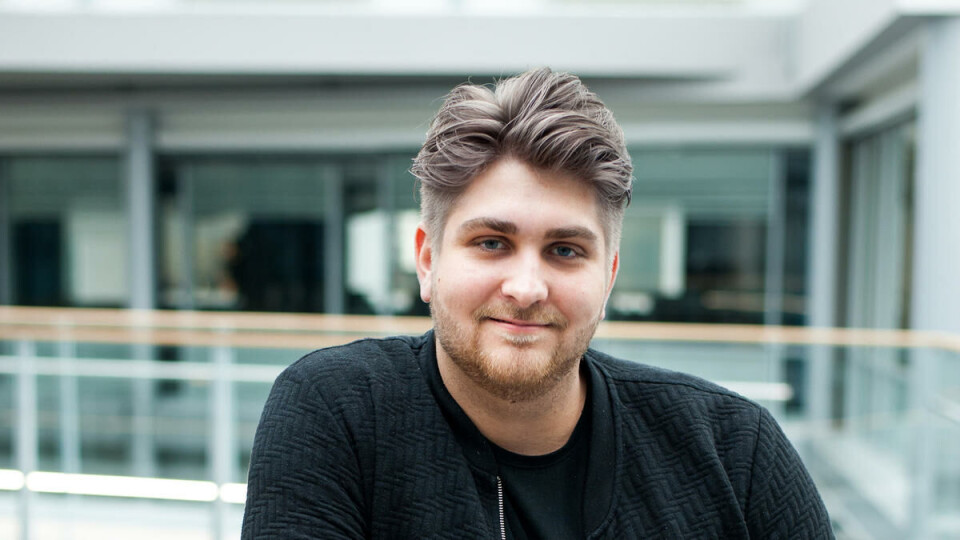 Sjef: Emil Lundal har vært en sentral person i SBIO i lengre tid. I høst ble han kåret til Oslos 11. mektigste student av Universitas. Foto: Roar Blåsmo-Falnes.