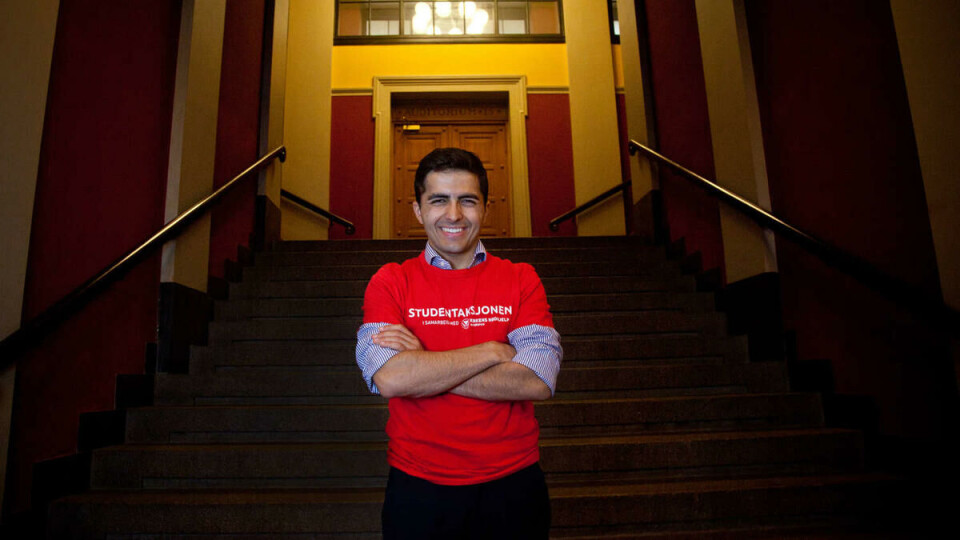 Engasjert: Pamir Ehsas (21) er jusstudent ved Universitetet i Oslo og kjemper for muligheten til skolegang for barn i Afghanistan.
