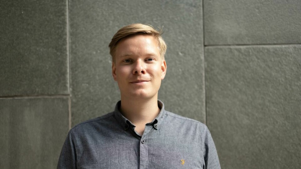 Bekymret: Leder for Studentparlamentet ved Oslomet Rolf Martin Aspenes er bekymret for at studenter skal bli koronasmittet under skoleeksamen.