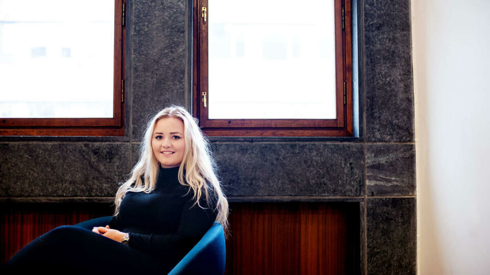Tett program: Cecilia Lindbåge Karlsen (19) har en fullpakket kalender. De neste fire årene skal hun studere profesjon i psykologi i Oslo og representere Arbeiderpartiet i bystyret i Sandnes.