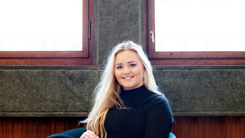 Tett program: Cecilia Lindbåge Karlsen (19) har en fullpakket kalender. De neste fire årene skal hun studere profesjon i psykologi i Oslo og representere Arbeiderpartiet i bystyret i Sandnes.