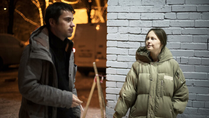Smoke break: Olga invites us for dinner in her apartment thirty minutes outside St. Petersburg city. She lives there with her friend Vitaliy. Smoke break: Olga invites us for dinner in her apartment thirty minutes outside St. Petersburg city. She lives there with her friend Vitaliy.