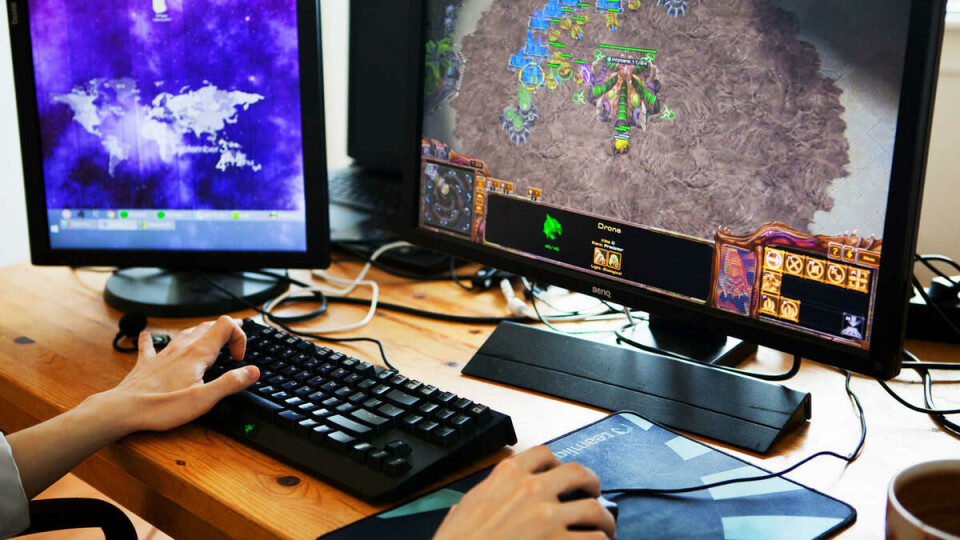 Difficult: Starcraft II is a complicated strategy game.