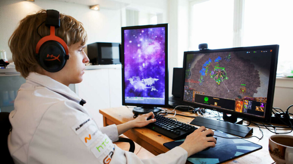 Super star: Jens Waller Aasgaard is recognized in the streets because of his gaming.