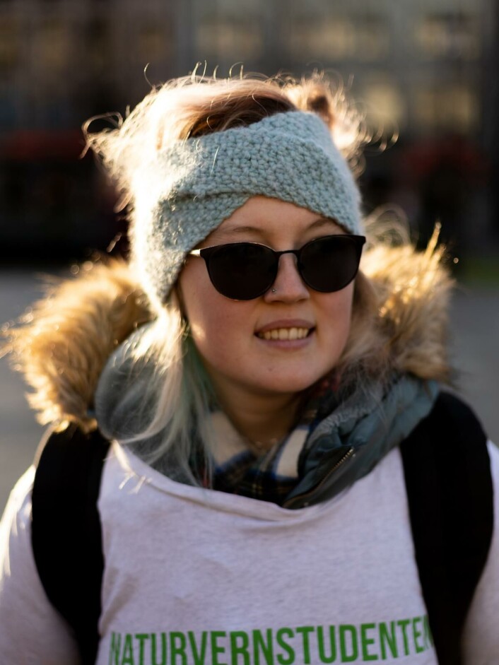 Ord uten handling: Ragnhild Klungtveit studerer Miljø og utvikling ved NMBU og savner at Norge serverer noe mer enn bare ord uten handling. Ord uten handling: Ragnhild Klungtveit studerer Miljø og utvikling ved NMBU og savner at Norge serverer noe mer enn bare ord uten handling.
