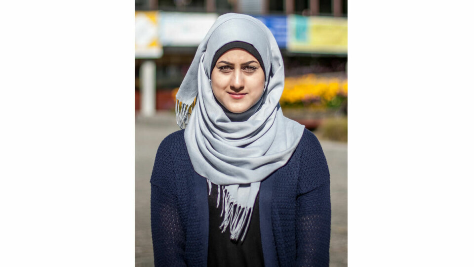 Shahed Al-Khafaji (20), studerer realfag