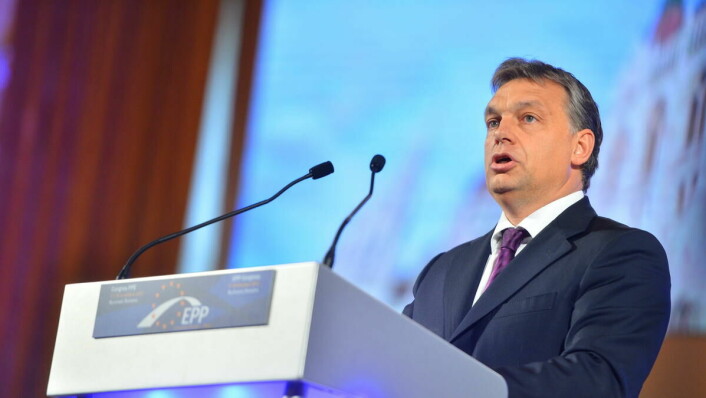 Ubestridt leder: Victor Orban vant nok et valg. Foto: European Peoples Party