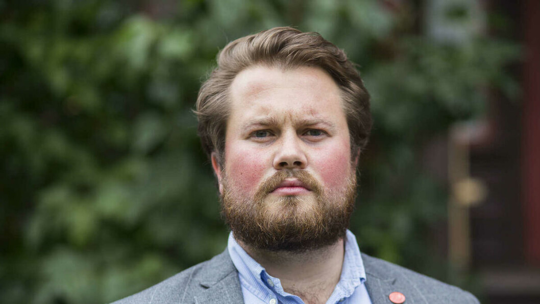Angry student leader: Jens Lægreid is critical of the newly renewed niqab debate. Archive photo: Øyvind Aukrust Angry student leader: Jens Lægreid is critical of the newly renewed niqab debate. Archive photo: Øyvind Aukrust