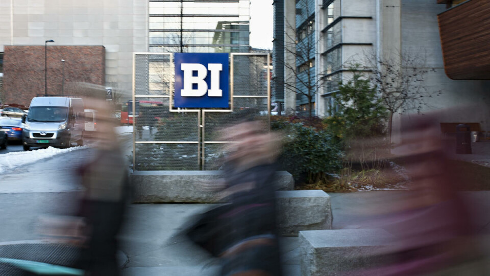 Dårligst i klassen: Bachelorstudentene ved Handelshøyskolen BI stryker mest i landet.