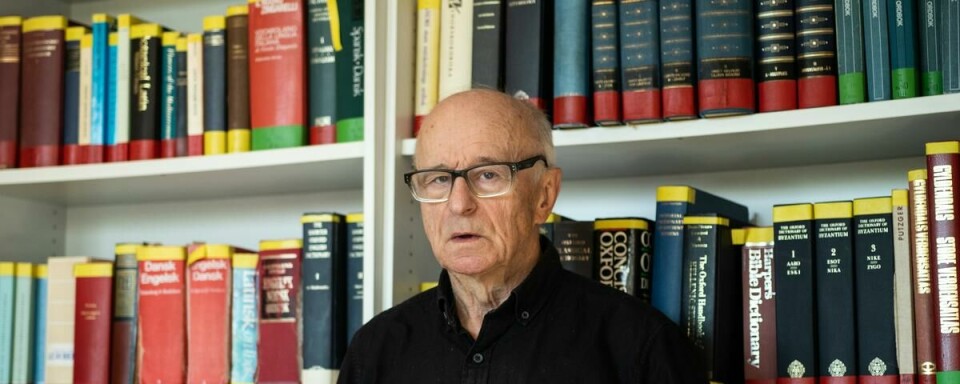 Motstander: Filosofiprofessor Arild Pedersen er bekymret for at grunnforskningen nedprioriteres når akademia skal styres av bestemte krav, slik han mener klimastrategien er full av.