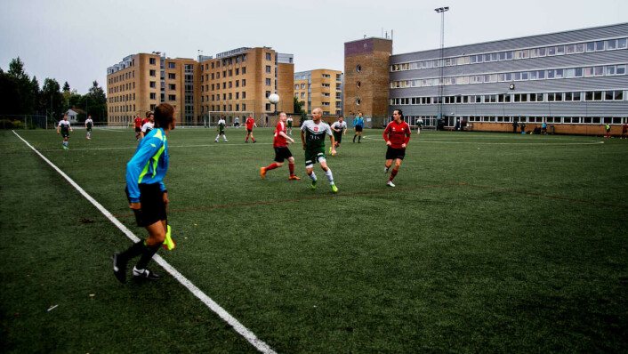 Fotball, Domus, Marius Vik, studentboliger, utbygging, Einar Klem Fotball, Domus, Marius Vik, studentboliger, utbygging, Einar Klem