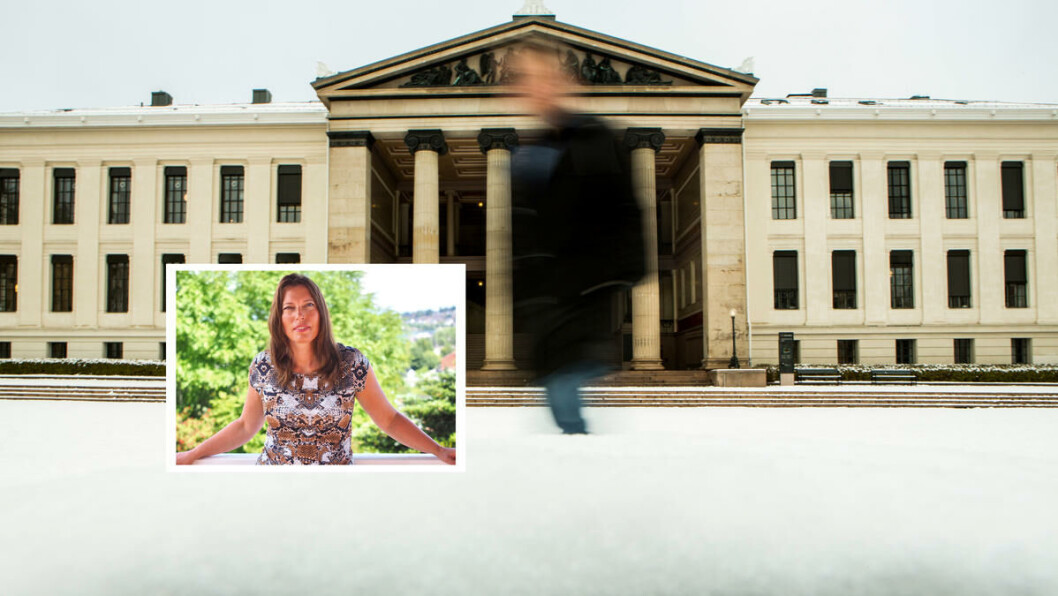 Akademisk frihet: Benedikte Høgberg tok et knallhardt oppgjør med studentene i en forelesning. «Før første gang har jeg brukt min akademiske frihet,» skriver hun et i et Facebook-innlegg. Foto: Erlend Dalhaug Daae, innfelt: Pressefoto Akademisk frihet: Benedikte Høgberg tok et knallhardt oppgjør med studentene i en forelesning. «Før første gang har jeg brukt min akademiske frihet,» skriver hun et i et Facebook-innlegg. Foto: Erlend Dalhaug Daae, innfelt: Pressefoto