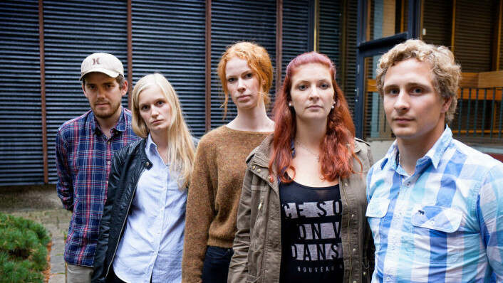 Idrettsledere: Askil Sweeney, Marlene Persson, Jeanette Gislefoss, Anette Volla Nilsen og Morten Stokke er ledere for hver sin OSI-idrett. Fellers for dem er også deres irritasjon over SiO. Idrettsledere: Askil Sweeney, Marlene Persson, Jeanette Gislefoss, Anette Volla Nilsen og Morten Stokke er ledere for hver sin OSI-idrett. Fellers for dem er også deres irritasjon over SiO.