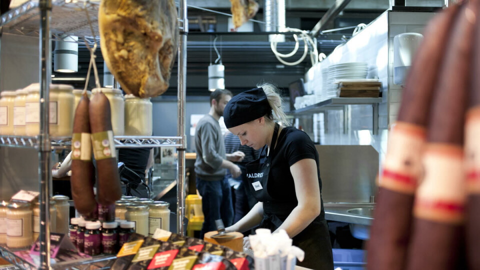Student: Sissel Faksvåg studerer selv arkitektur på deltid,
og jobber i Smak av Valdres med kjentfolk fra hjemstedet.