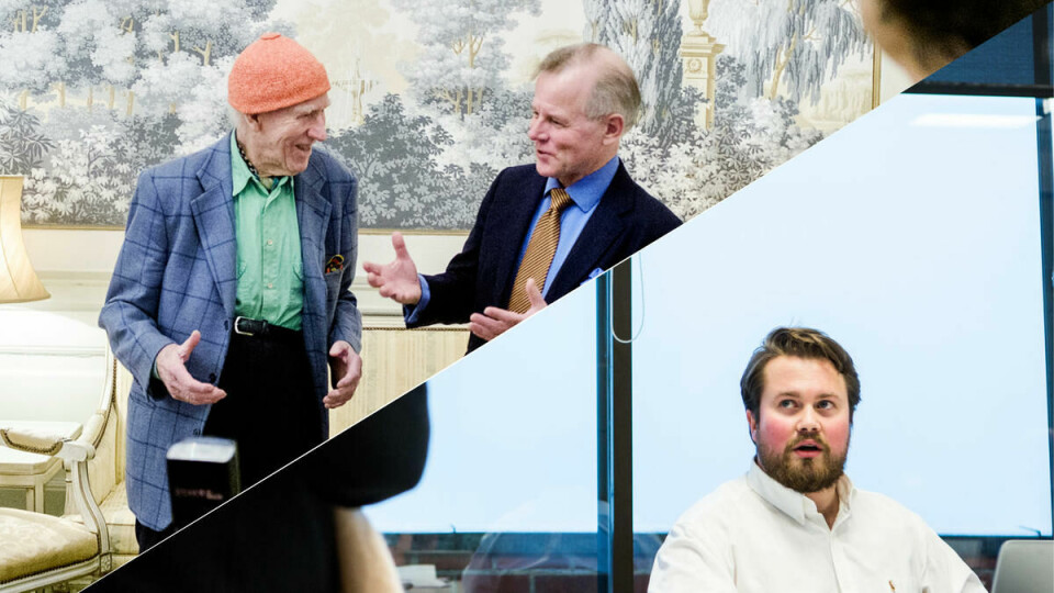 Pamper? Når Olav Thon skal drysse ut sine millioner i kveld, vil Jens Lægreid være til stede. Bildet til venstre er fra utdelingen i fjor. Arkivfoto: Adrian Nielsen/Erlend Daae Dalhaug