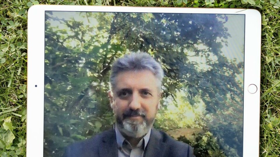Konfrontasjon: Den amerikanske filosofiprofessoren Stephen M. Gardiner holder årets gjesteforelesning i ved UiO. – Menneskeheten har allerede konfrontert store problemer, og vi kan gjøre det igjen, sier han om menneskenes møte klimakrisen.