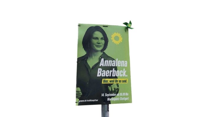Til Urix-sak 21.09.21. Valgplakat Die Grünen, Annalena Baerbock.
Foto: Alvilde Overaa Til Urix-sak 21.09.21. Valgplakat Die Grünen, Annalena Baerbock.
Foto: Alvilde Overaa