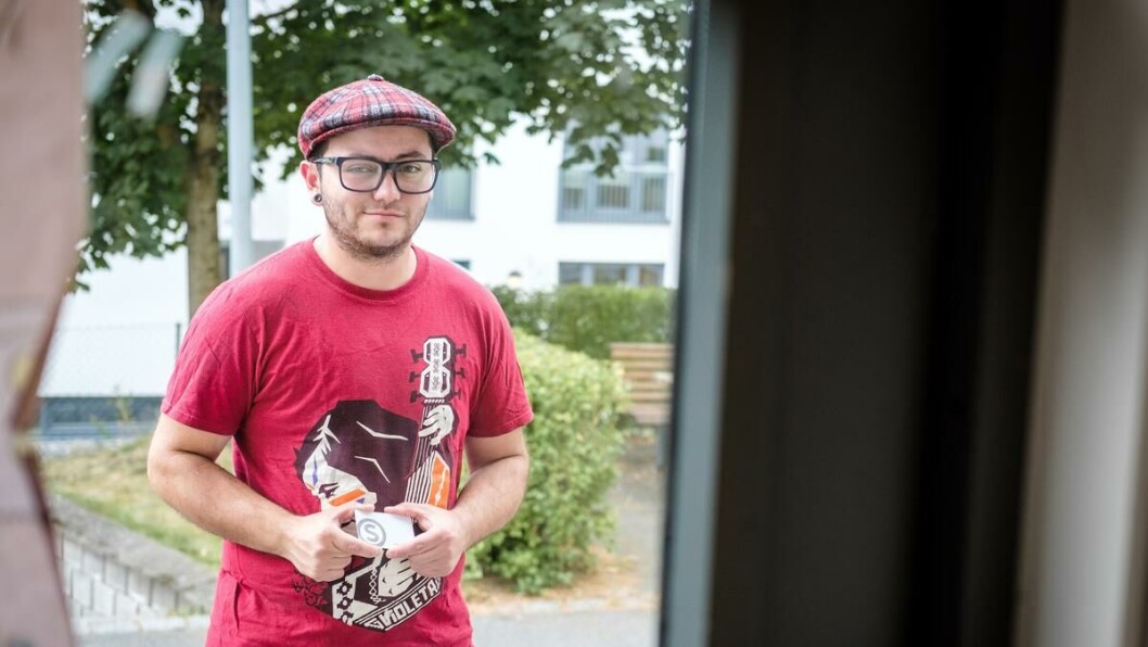 Ønsker endring: Colin Espinosa Valenzuela bor i studentbolig i Iladalen sammen med kjæresten. De sier de blir forskjellsbehandlet av SiO. Ønsker endring: Colin Espinosa Valenzuela bor i studentbolig i Iladalen sammen med kjæresten. De sier de blir forskjellsbehandlet av SiO.