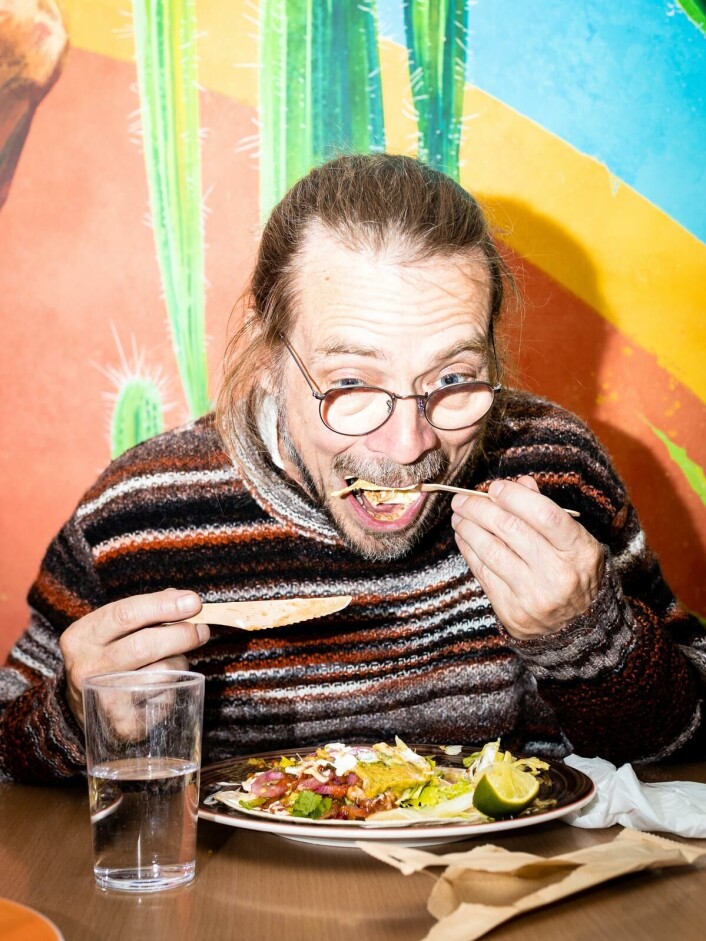 I en jafs: Noe blir bedre med årene - I alle fall tacoen på Tacoteket, skal vi tro Kjøs. I en jafs: Noe blir bedre med årene - I alle fall tacoen på Tacoteket, skal vi tro Kjøs.