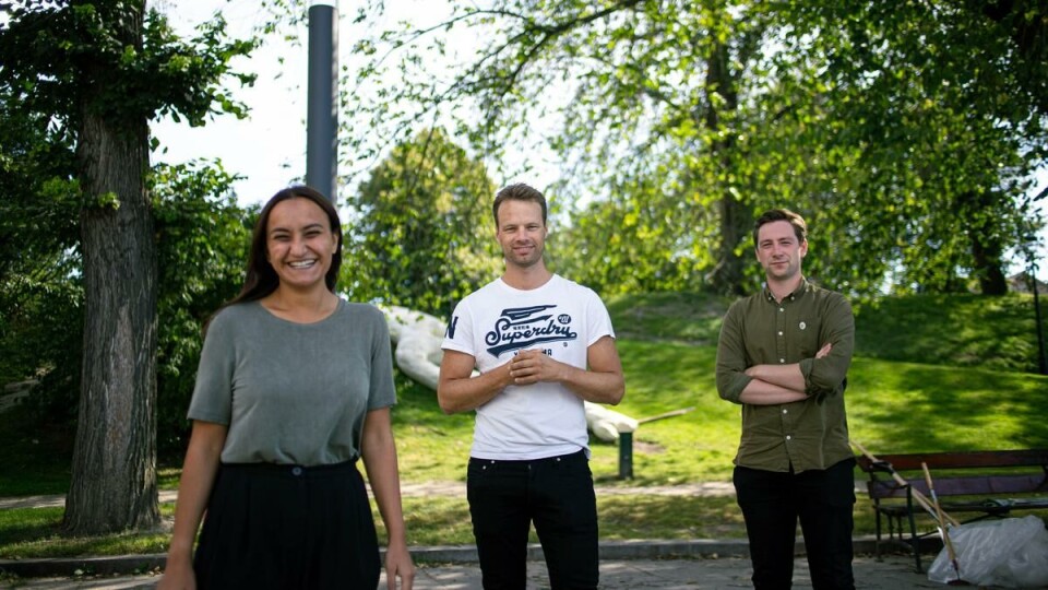 Enige om én ting: Seher Aydar (Rødt), Jon Helgheim (Frp) og Andreas Sjalg Unneland (SV) kan ikke alle enes om mye, men at velgere bør stemme på partiet de liker best, er de samstemte om.