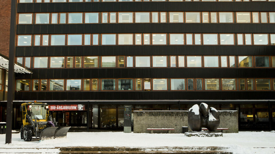 Million kroner fee: Due to sloppy data, the University of Oslo may have to prepare for a very large fine. Illustration photo: Erlend Dalhaug Daae