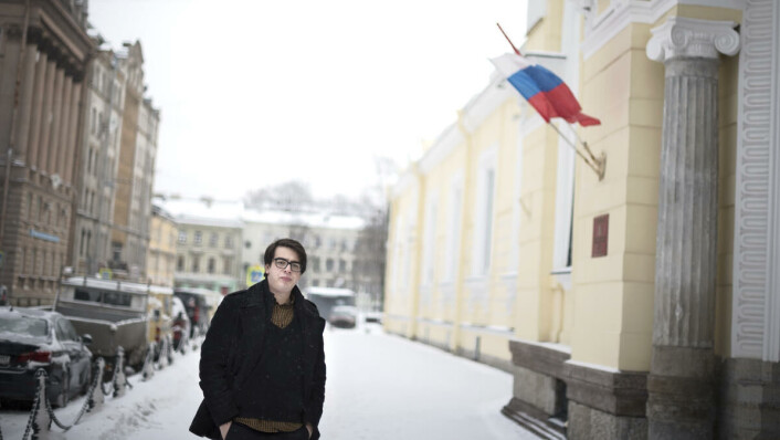Fra Stalin til Putin: Grigory mener den ikke-offisielle, men sanne ideologien i Russland er etatisme. Det betyr at staten er viktigere enn enkeltpersoner. – Det går en direkte linje fra Ivan den grusomme, via Stalin og til Putin, sier han. Fra Stalin til Putin: Grigory mener den ikke-offisielle, men sanne ideologien i Russland er etatisme. Det betyr at staten er viktigere enn enkeltpersoner. – Det går en direkte linje fra Ivan den grusomme, via Stalin og til Putin, sier han.