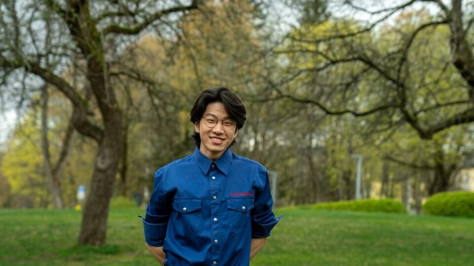 VISITOR: Zhiyuan keeps the loneliness away by spending his time exploring the contrast between Norway and China and, during his free time, consuming Chinese media.
