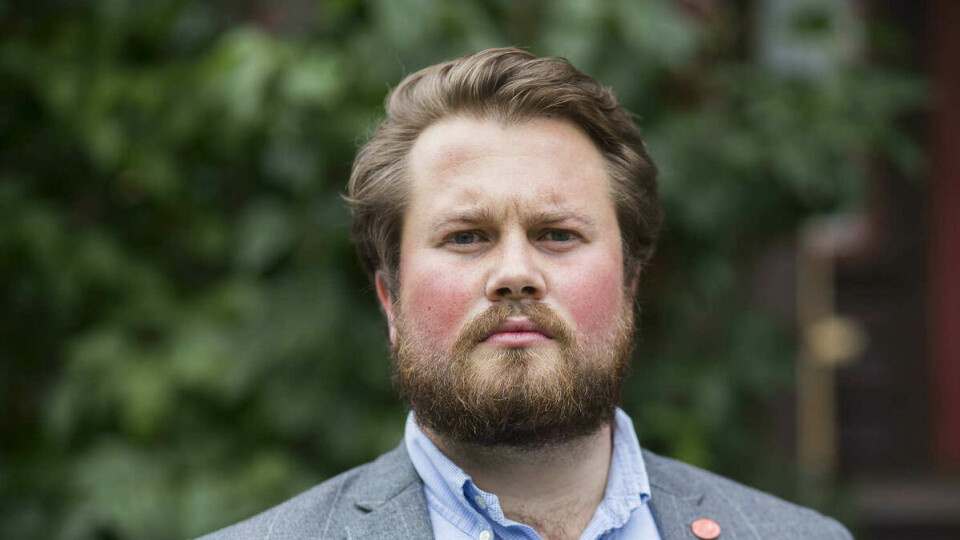 Leder for Studentparlamentet: Jens Lægreid