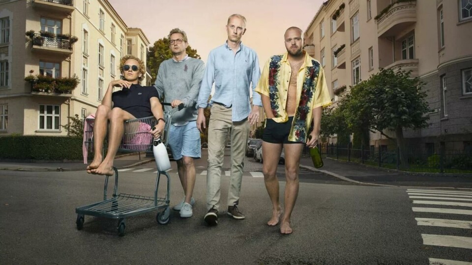 «Hvite gutter» er ikke fullt så nitrist som denne jacuzzisituasjonen, men nesten. Foto: TV Norge
